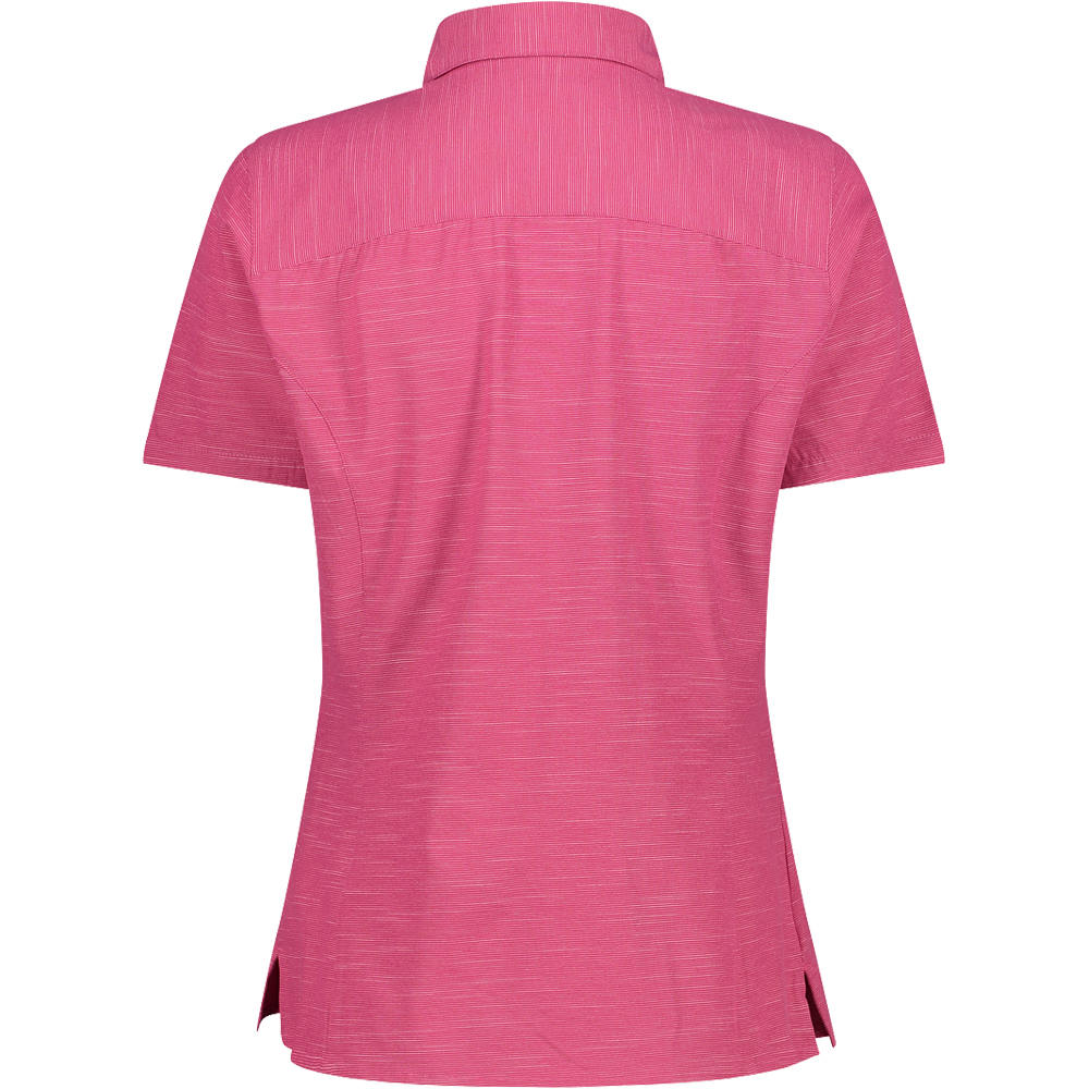 Cmp camisa montaña manga corta mujer WOMAN SHIRT vista trasera