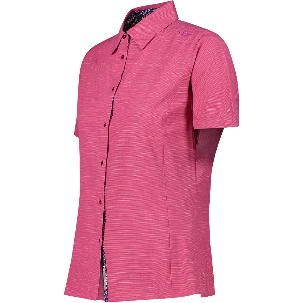 Cmp camisa montaña manga corta mujer WOMAN SHIRT vista detalle