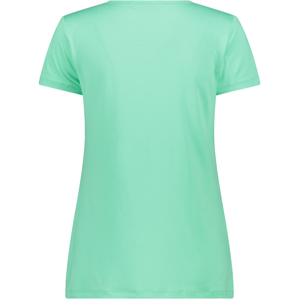 Cmp camiseta montaña manga corta mujer WOMAN T-SHIRT vista trasera