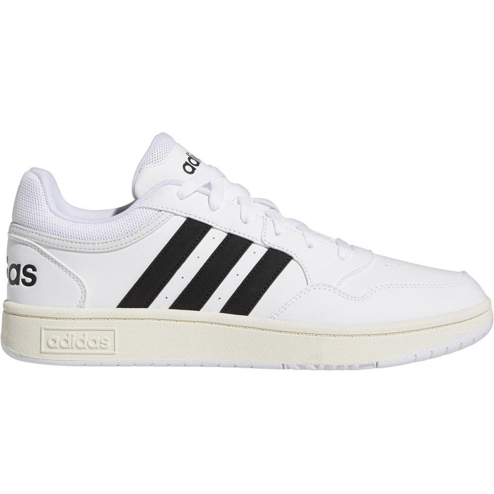 adidas zapatilla moda hombre Hoops 3.0 Low Classic Vintage lateral exterior