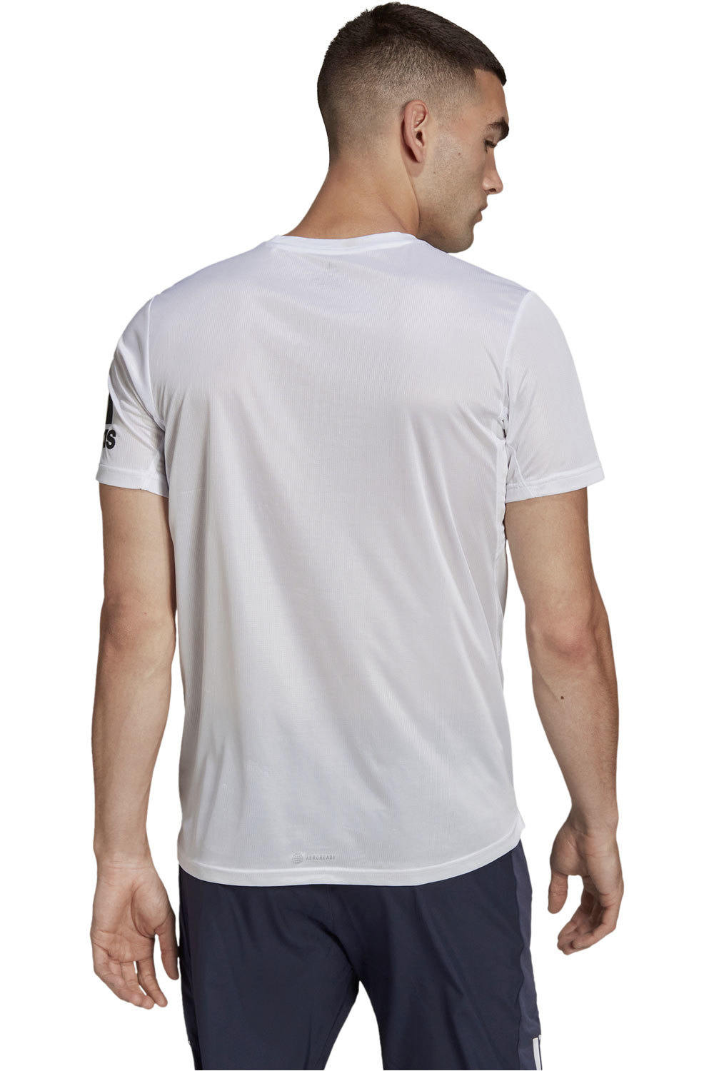 adidas camiseta técnica manga corta hombre Run It vista trasera