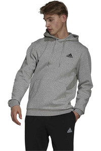 adidas sudadera hombre Essentials Fleece vista frontal