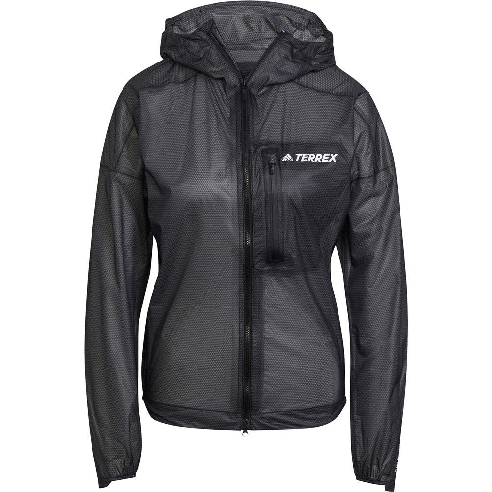 adidas CHAQUETA TRAIL RUNNING MUJER Terrex Agravic 2.5-Layer impermeable 05