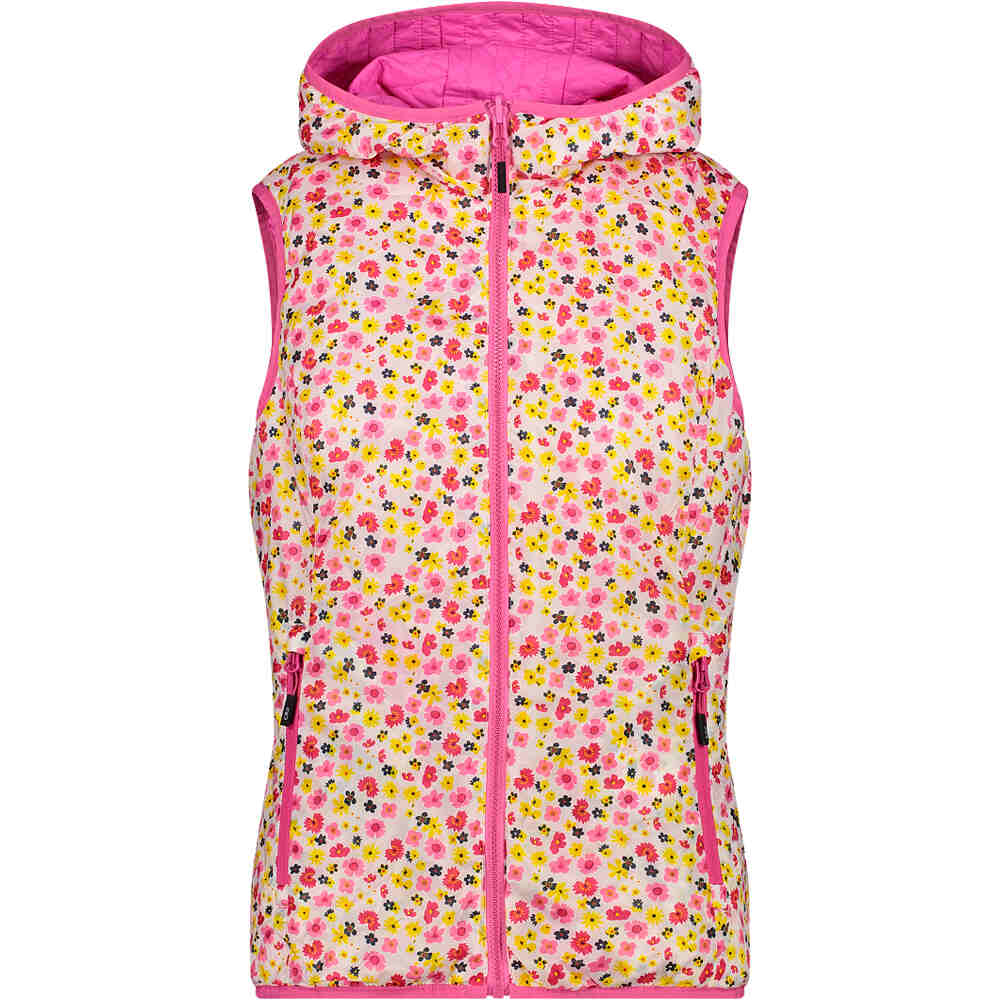 Cmp chaleco outdoor mujer WOMAN REVERSE VEST FIX HOOD 03