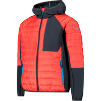 Cmp chaqueta outdoor niño KID HYBRID JACKET FIX HOOD vista detalle