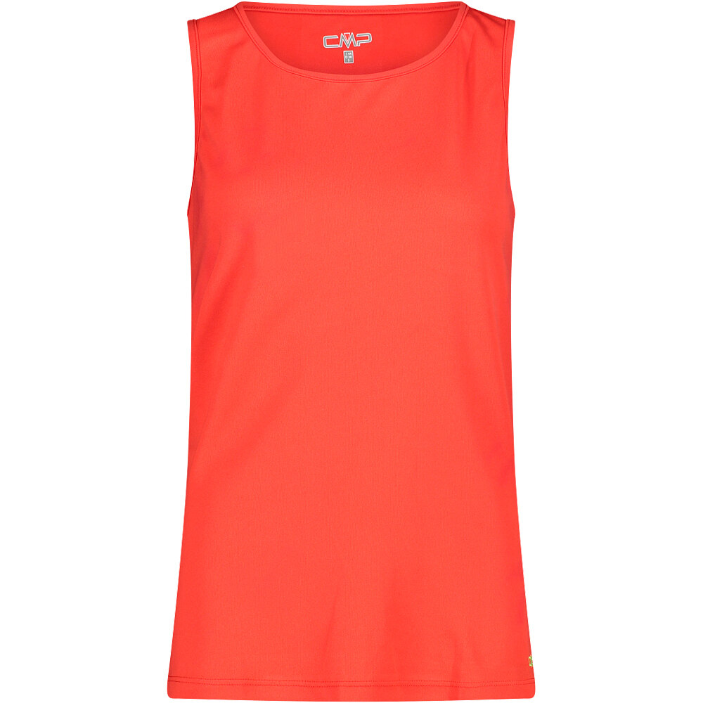 Cmp camiseta tirantes WOMAN SLEEVELESS vista frontal