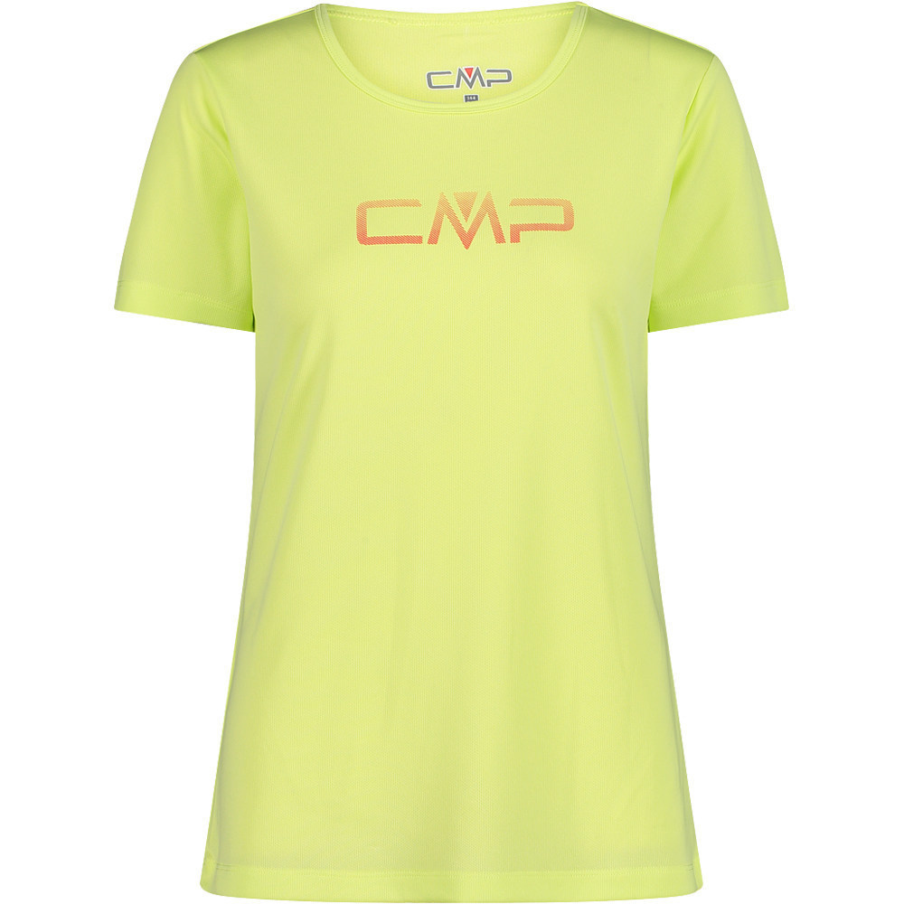 Cmp camiseta montaña manga corta mujer WOMAN T-SHIRT vista frontal