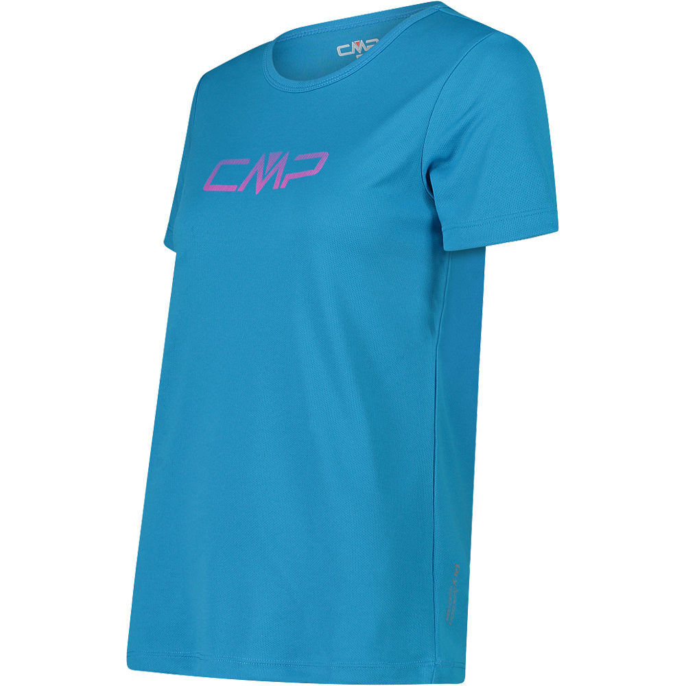 Cmp camiseta montaña manga corta mujer WOMAN T-SHIRT vista detalle