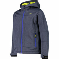 Cmp chaqueta softshell niño KID JACKET FIX HOOD vista detalle