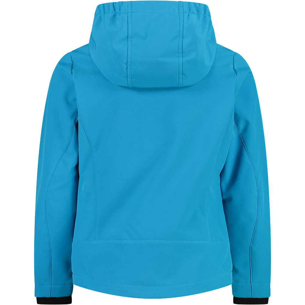 Cmp chaqueta softshell niño KID G JACKET FIX HOOD vista trasera