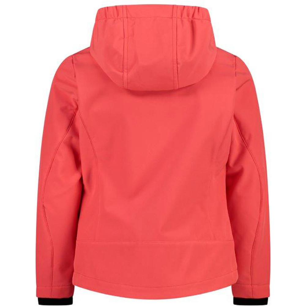 Cmp chaqueta softshell niño KID G JACKET FIX HOOD vista trasera