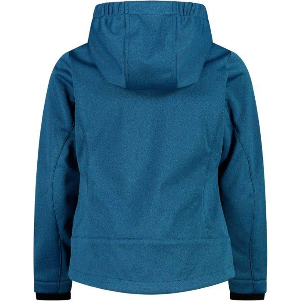 Cmp chaqueta softshell niño KID G JACKET FIX HOOD vista trasera