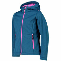 Cmp chaqueta softshell niño KID G JACKET FIX HOOD vista detalle