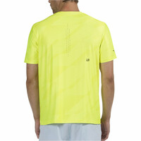 Bullpadel camiseta tenis manga corta hombre MEDER vista trasera