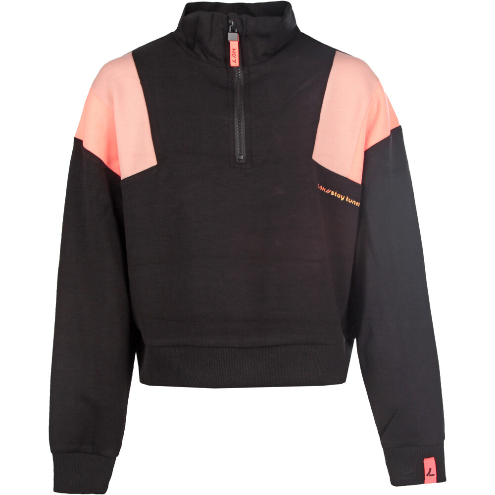 Sudadera media cremallera sudadera niña