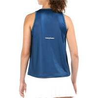 Bullpadel camiseta tenis manga corta mujer EULARI vista trasera