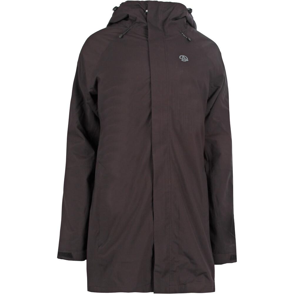 Dene 3 en 1 fww chaqueta impermeable insulada mujer Negro (S)