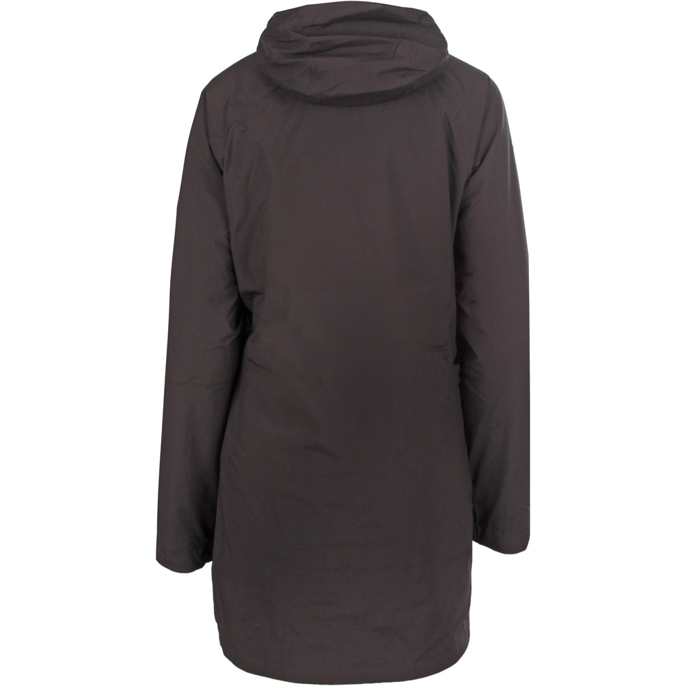 Ternua chaqueta impermeable insulada mujer DENE 3 EN 1 FWW vista trasera