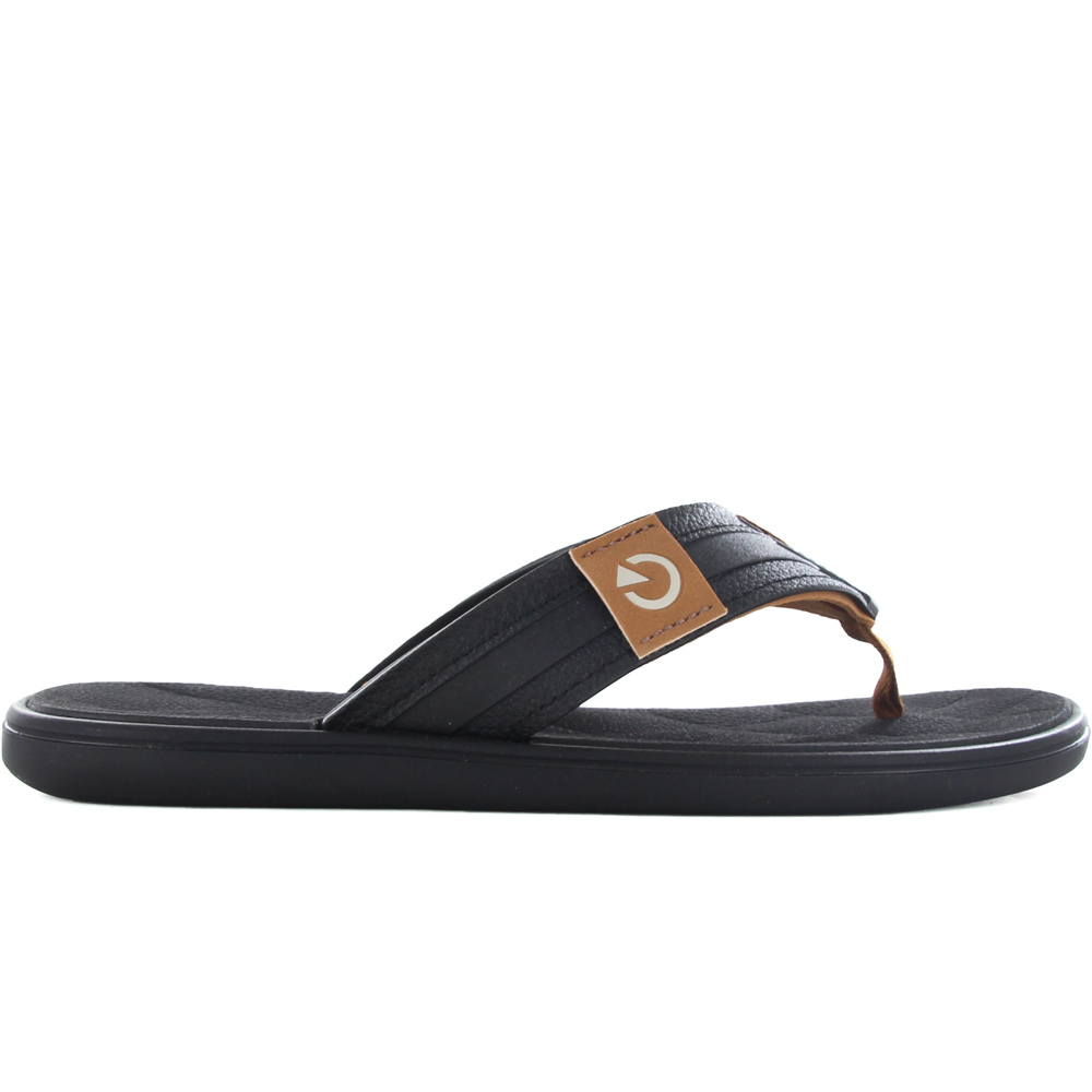 Cartago malta iv chanclas hombre Negro (41)