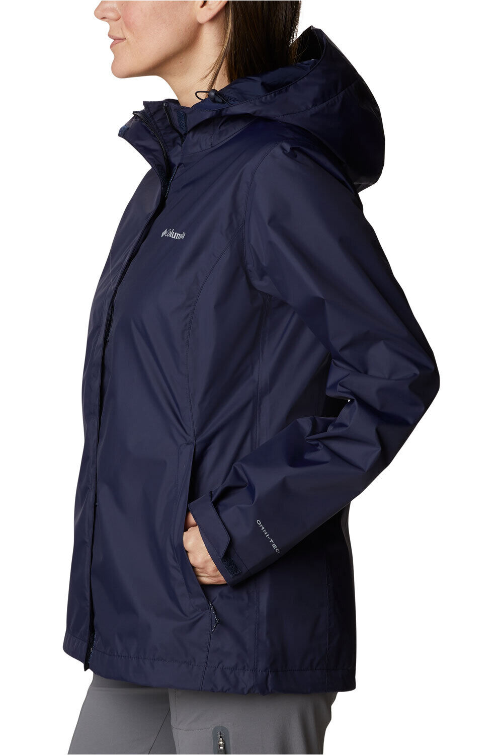 Columbia chaqueta impermeable mujer Arcadia II Jacket vista frontal
