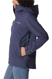 Columbia chaqueta impermeable mujer Omni-Tech Ampli-Dry Shell vista frontal