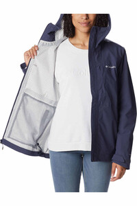 Columbia chaqueta impermeable mujer Omni-Tech Ampli-Dry Shell vista detalle