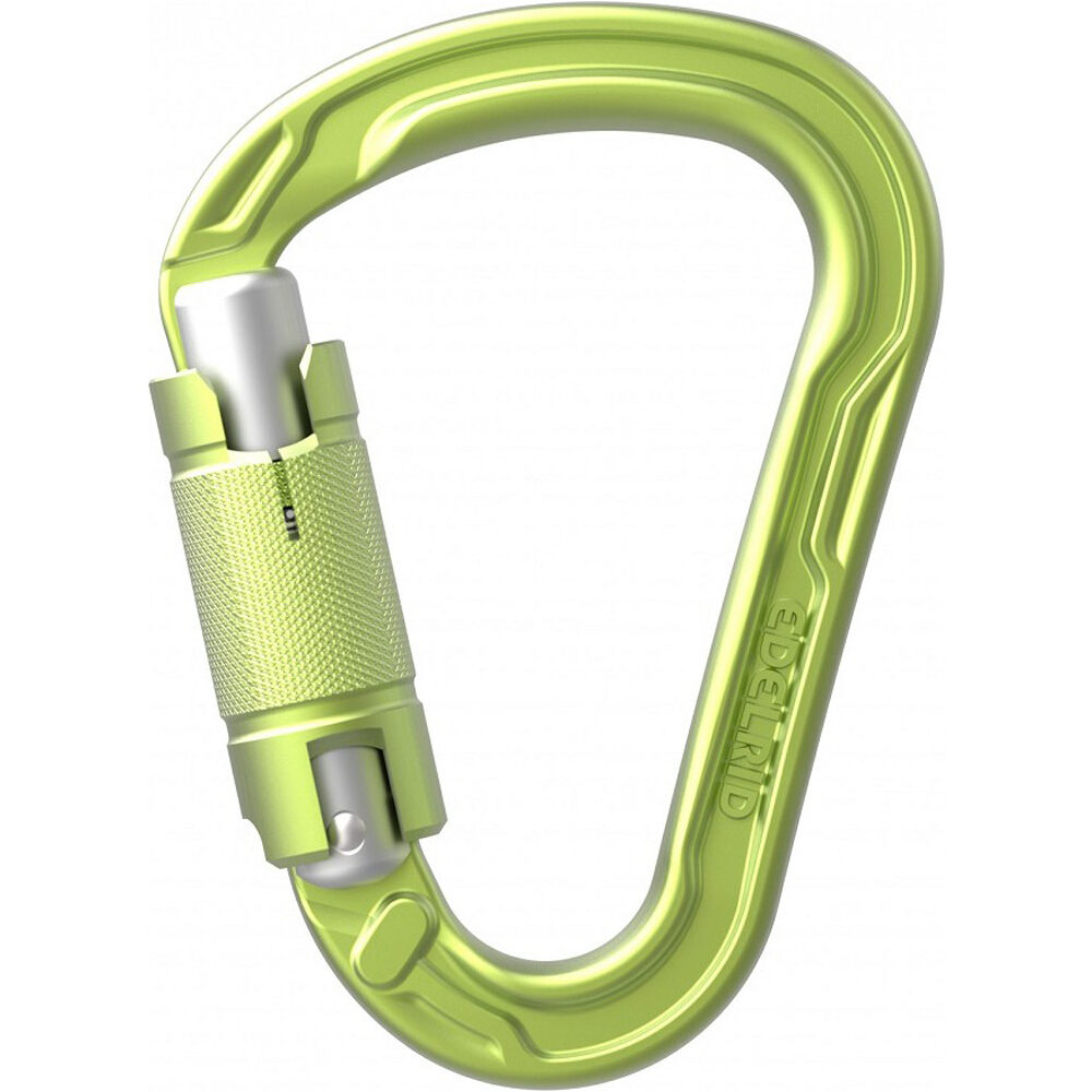 Edelrid hms strike twist ii mosquetón seguridad