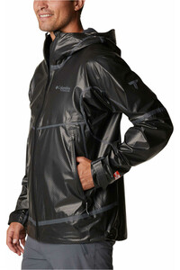 Columbia CHAQUETA TRAIL RUNNING HOMBRE OutDry Extreme Mesh Hooded Shell vista frontal