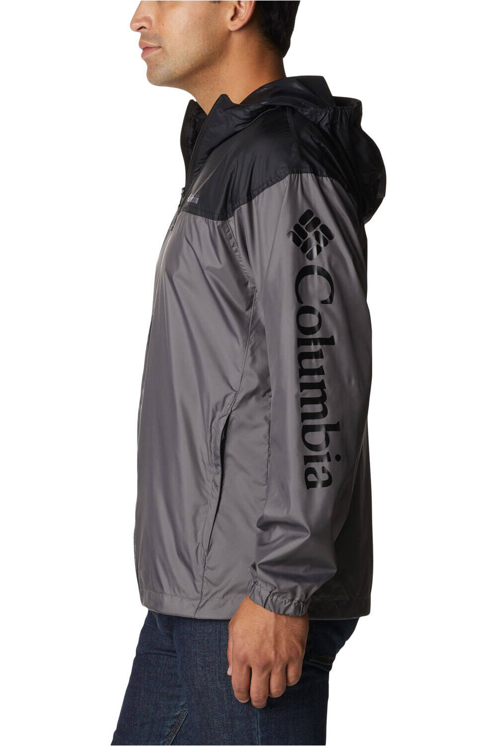 Columbia chaquetas hombre Flash Challenger Novelty Windbreaker vista trasera