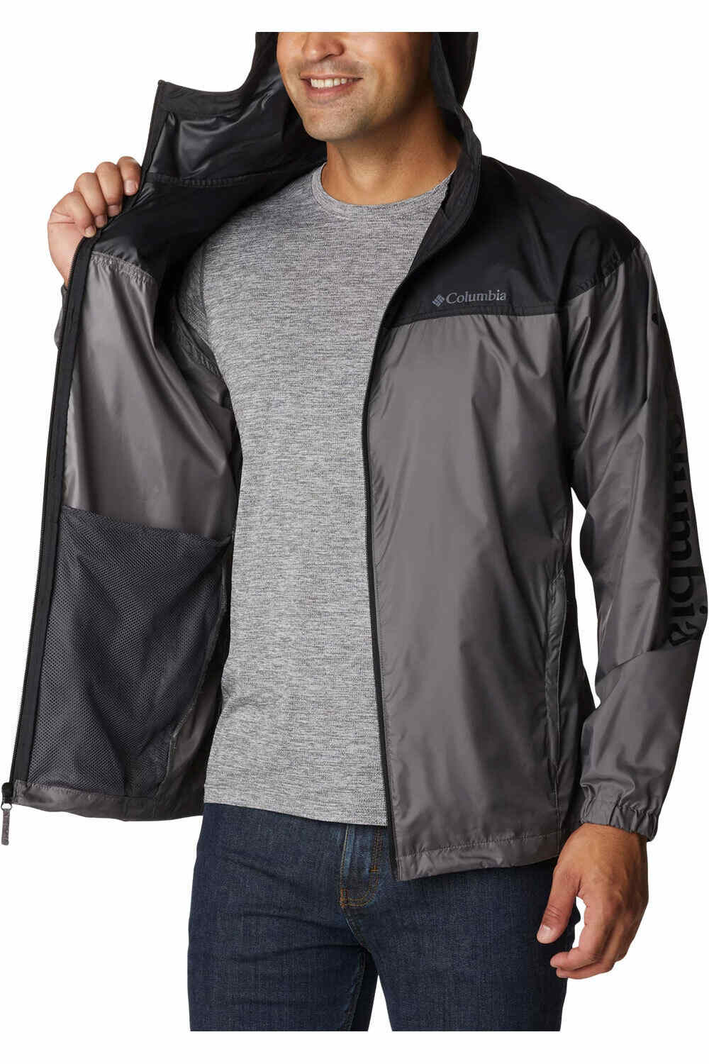 Columbia chaquetas hombre Flash Challenger Novelty Windbreaker vista detalle