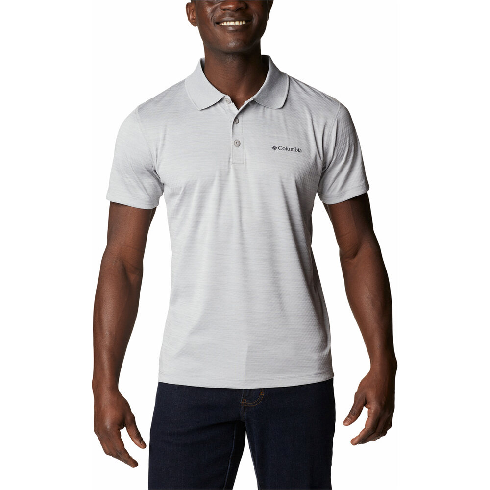 Columbia camiseta montaña manga corta hombre Zero Rules Polo Shirt 04