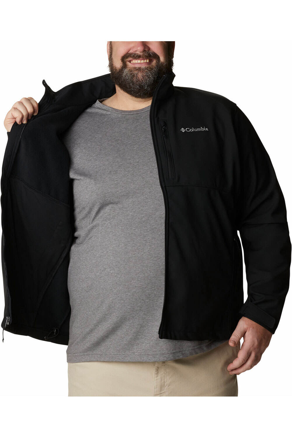Columbia chaqueta softshell hombre Ascender Softshell Jacket vista detalle
