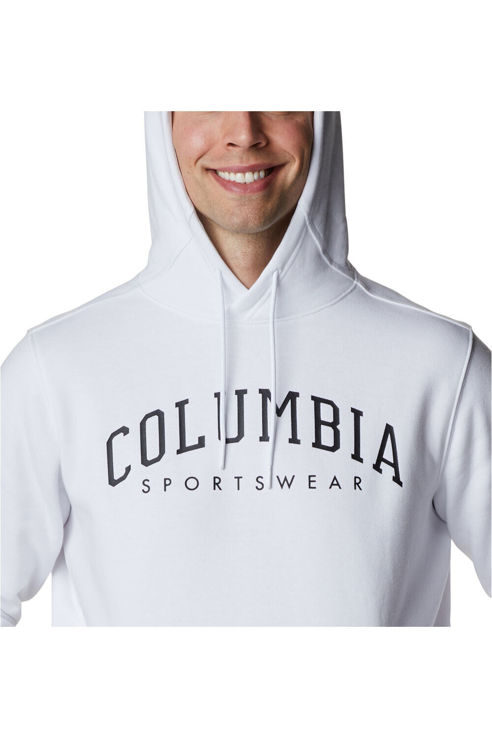 Columbia camiseta montaña manga larga hombre CSC Basic Logo II Hoodie vista trasera