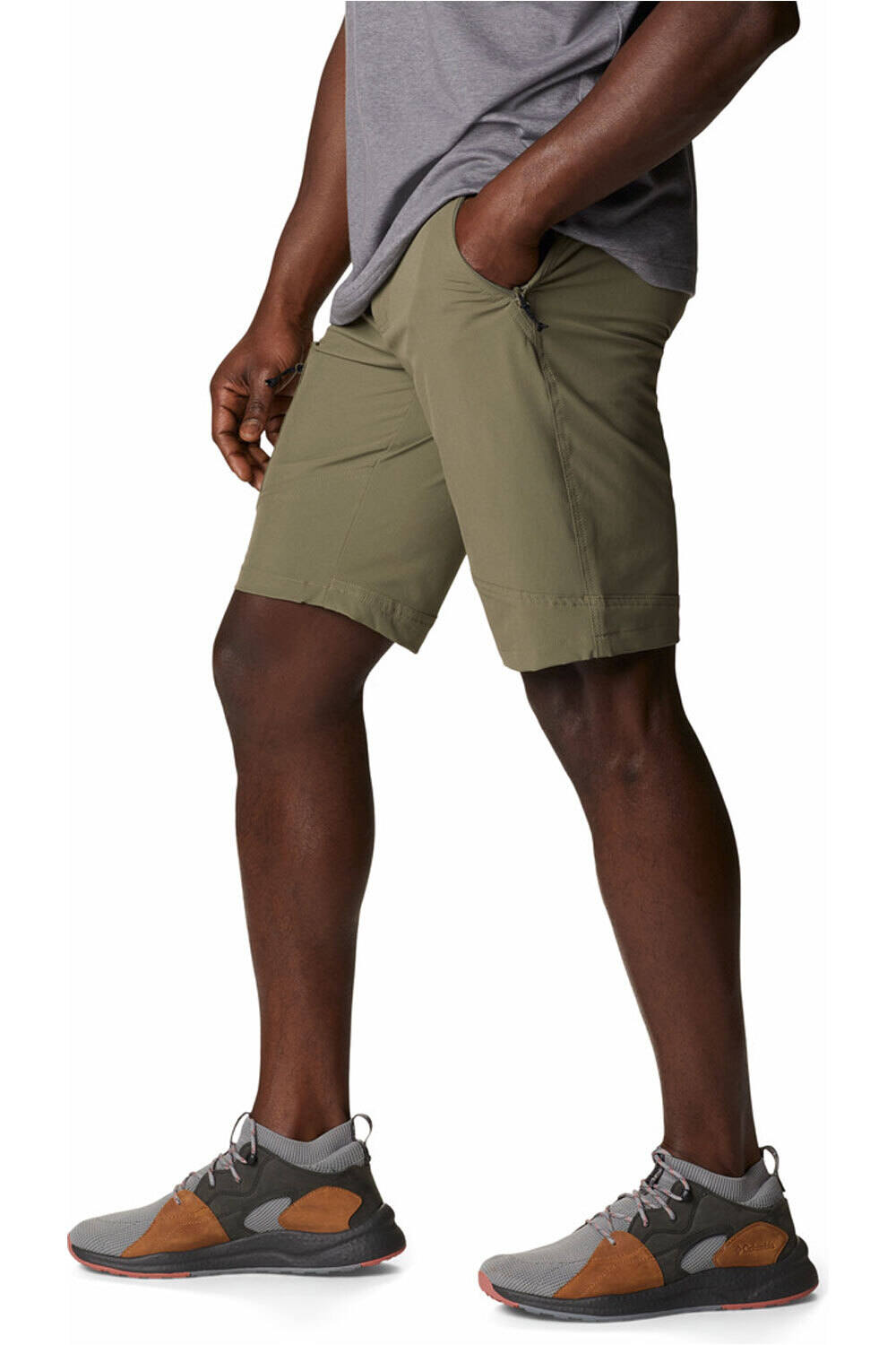 Columbia pantalón corto montaña hombre Triple Canyon Short vista frontal