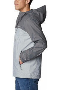 Columbia chaqueta impermeable hombre Pouring Adventure II Jacket vista frontal