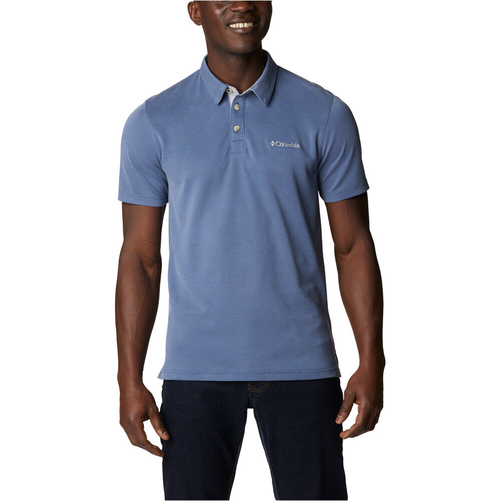 Nelson point camiseta montaña manga corta hombre Azul (M)