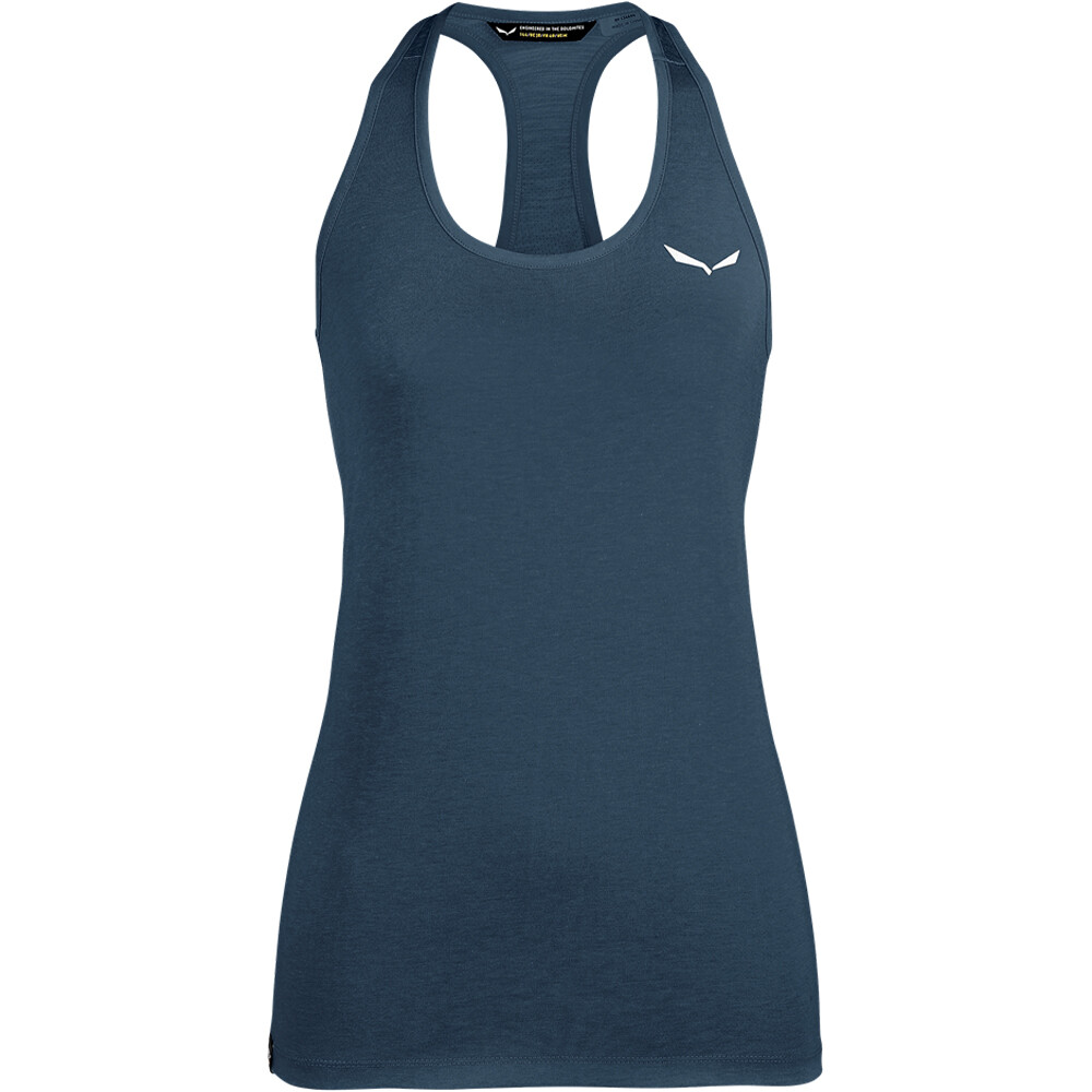 Salewa camiseta tirantes AGNER HYBRID DRY W TANK vista frontal