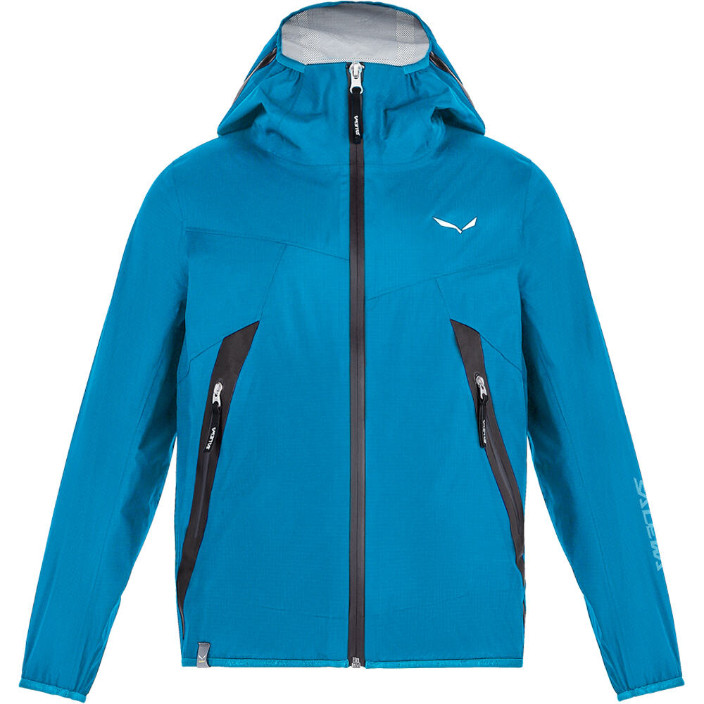 Salewa chaqueta impermeable niño AGNER PTX 2.5L K JKT vista frontal