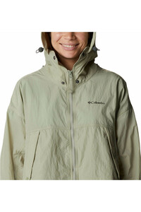 Columbia chaqueta softshell mujer Paracutie Windbreaker vista trasera