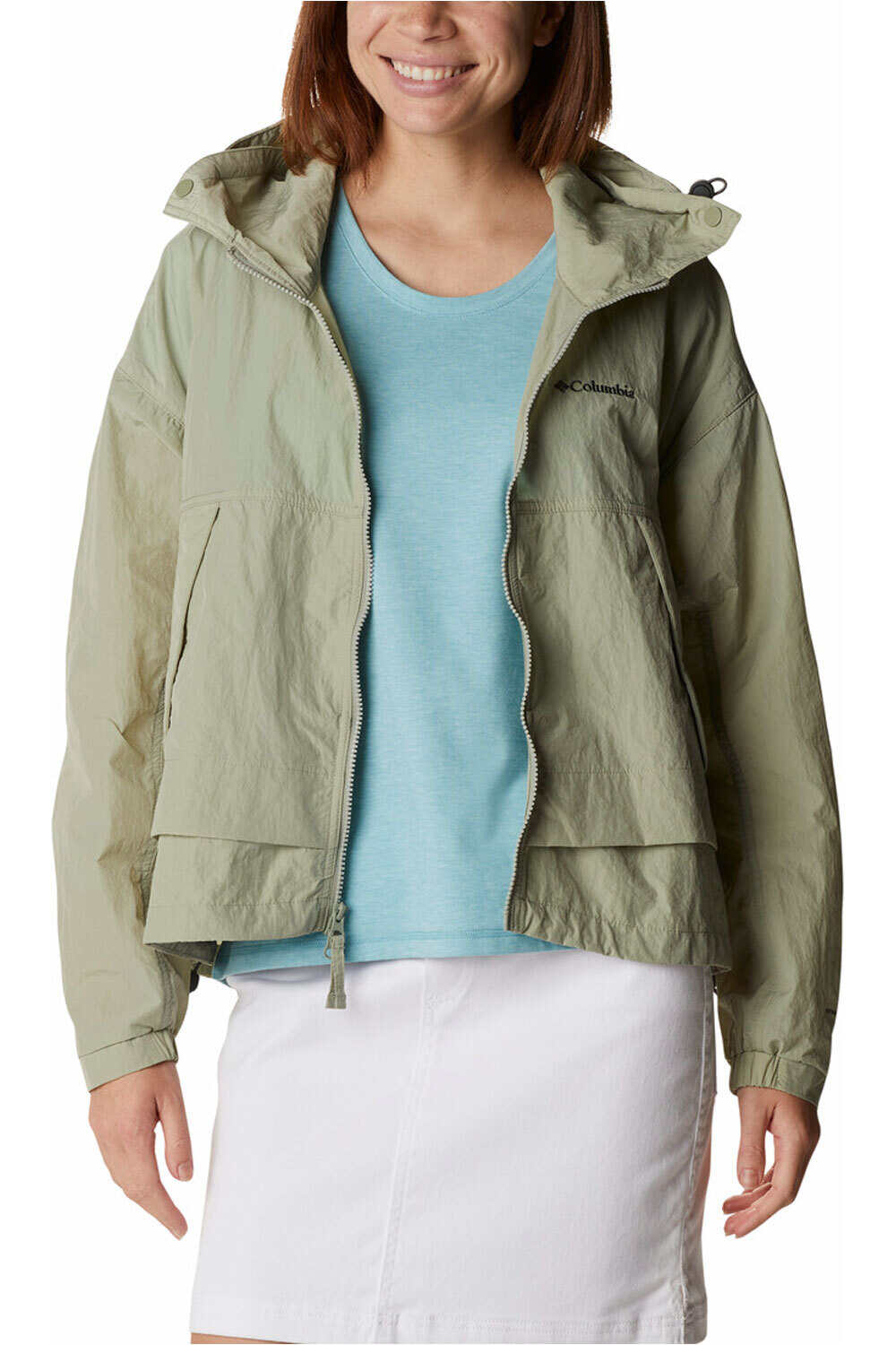 Columbia chaqueta softshell mujer Paracutie Windbreaker 06