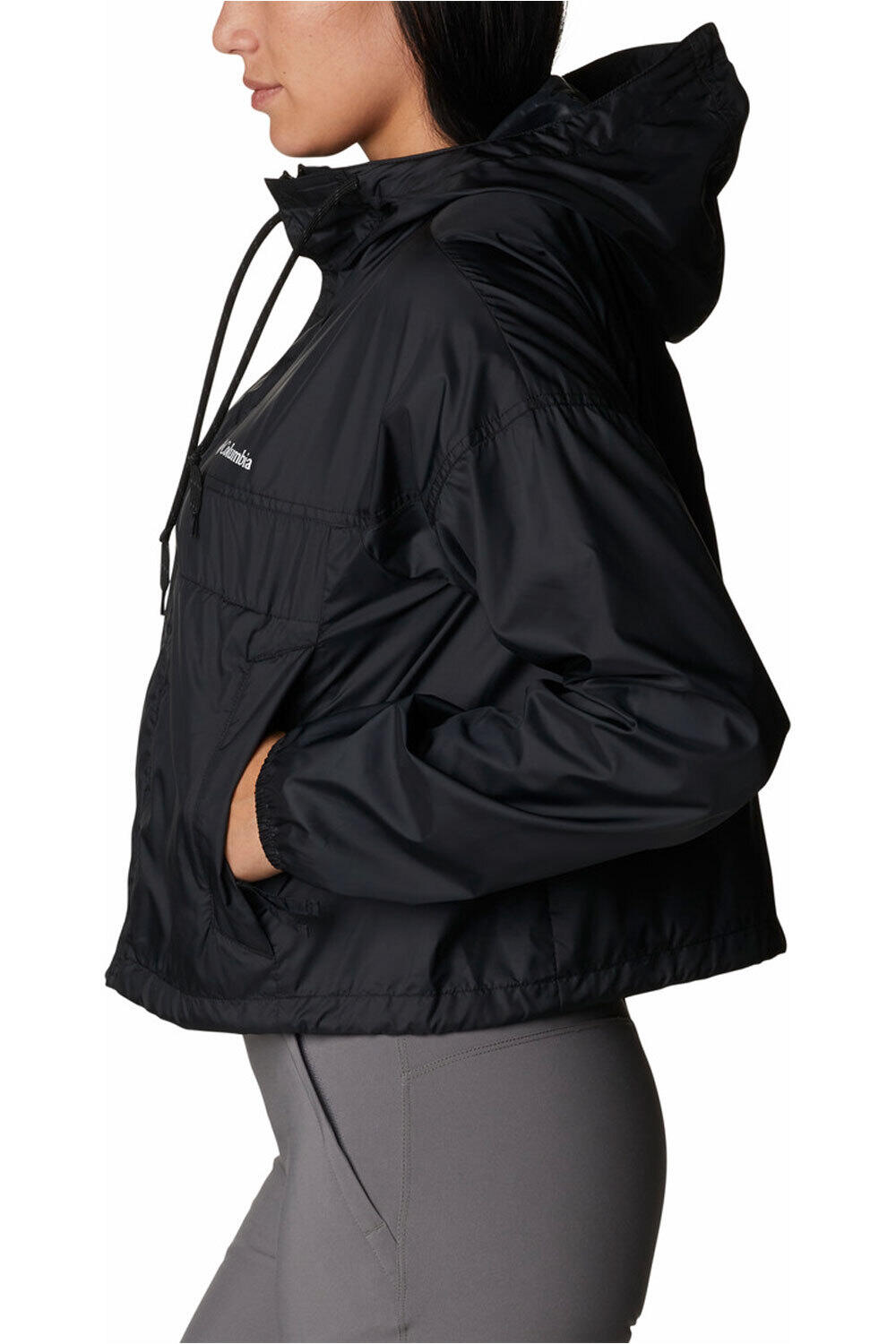 Columbia chaqueta softshell mujer Flash Challenger Cropped Windbreaker vista frontal