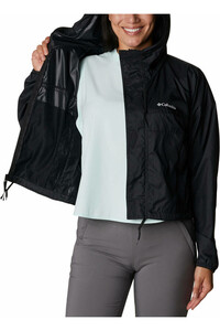 Columbia chaqueta softshell mujer Flash Challenger Cropped Windbreaker vista detalle