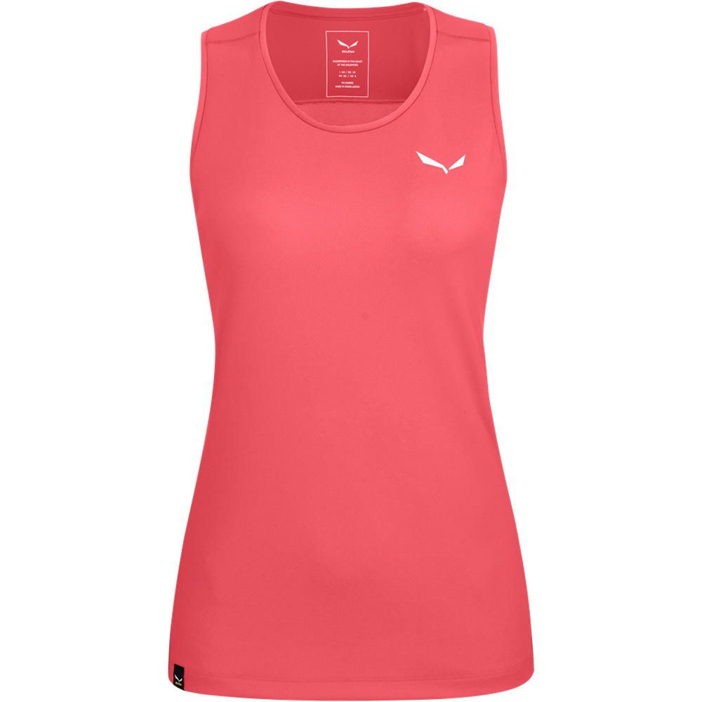 Salewa camiseta tirantes SPORTY DRY W TANK vista frontal