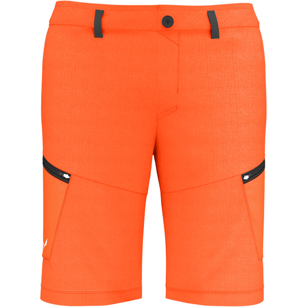 Salewa pantalón corto montaña hombre LAVAREDO HEMP M CARGO SHORTS. vista frontal