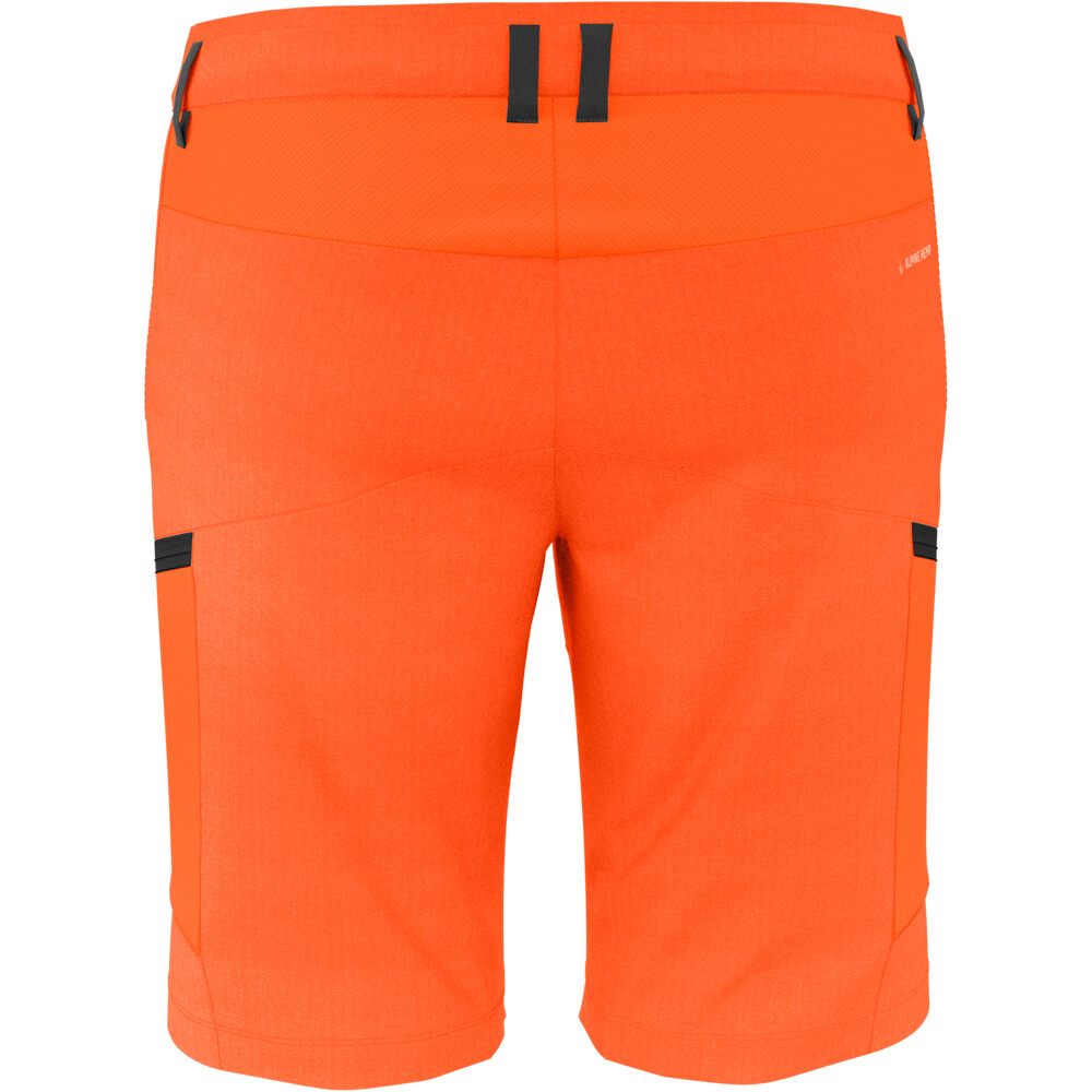 Salewa pantalón corto montaña hombre LAVAREDO HEMP M CARGO SHORTS. vista trasera