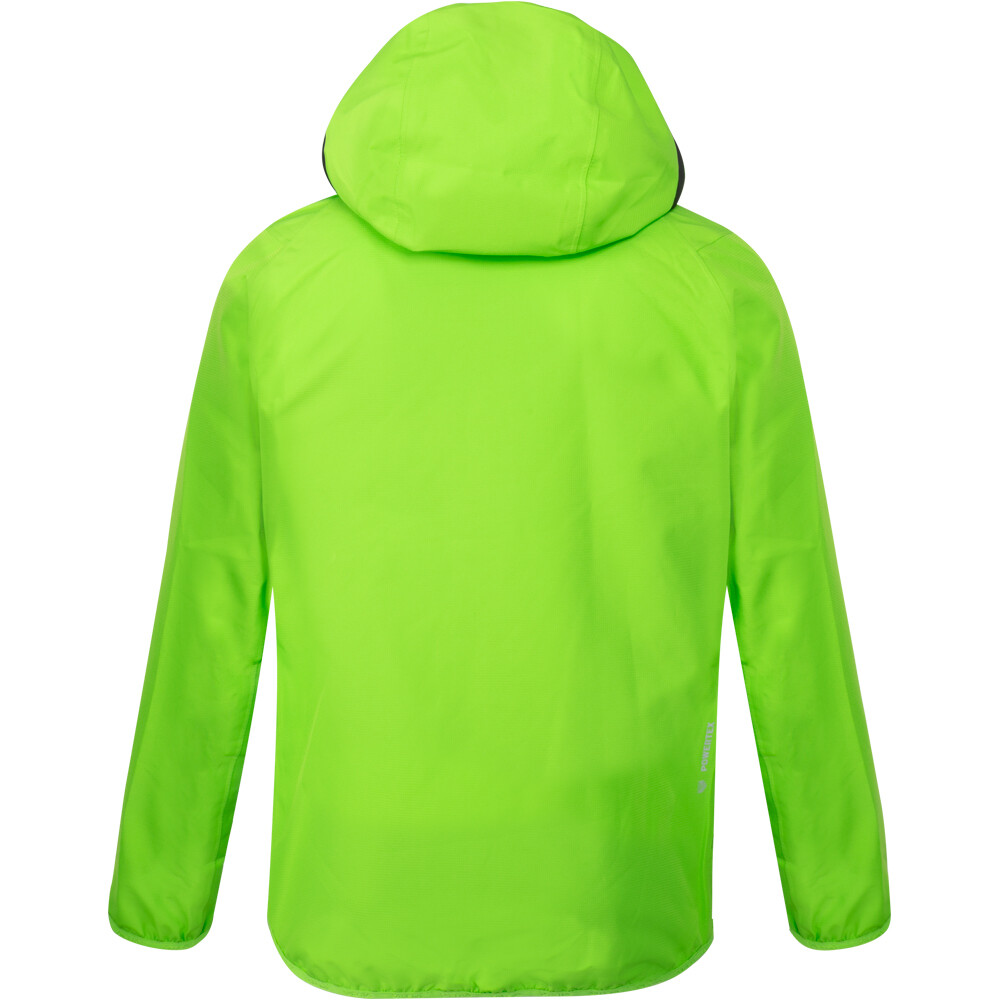 Salewa chaqueta impermeable niño AQUA PTX K JKT vista trasera