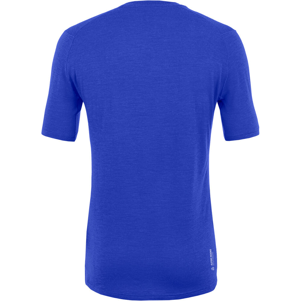 Salewa camiseta térmica manga corta hombre PURE LOGO AMR M T-SHIRT. vista trasera