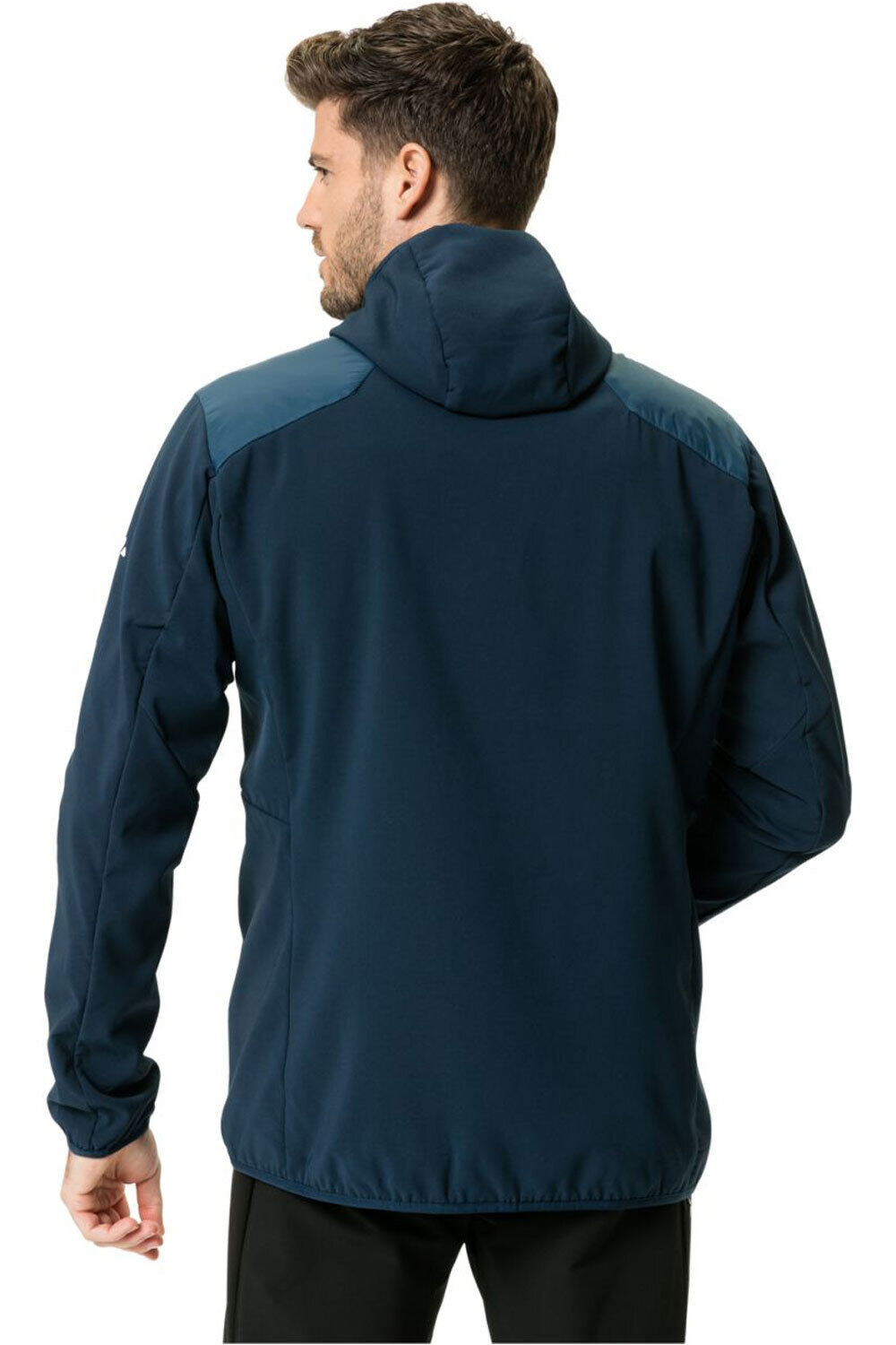 Vaude chaqueta outdoor hombre VALDASSA HYBRID JACKET vista trasera