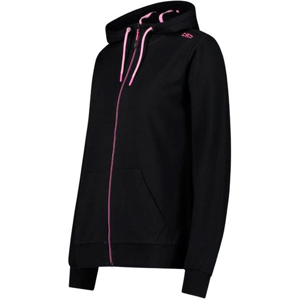 Cmp sudaderas deportivas mujer WOMAN JACKET FIX HOOD vista detalle