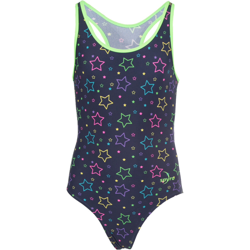 Spyro bañador natación niña SUPER STAR SWIMSUIT vista frontal